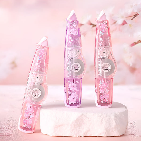 PLUS Whiper Rush Correction Tapes - Falling Sakura Edition