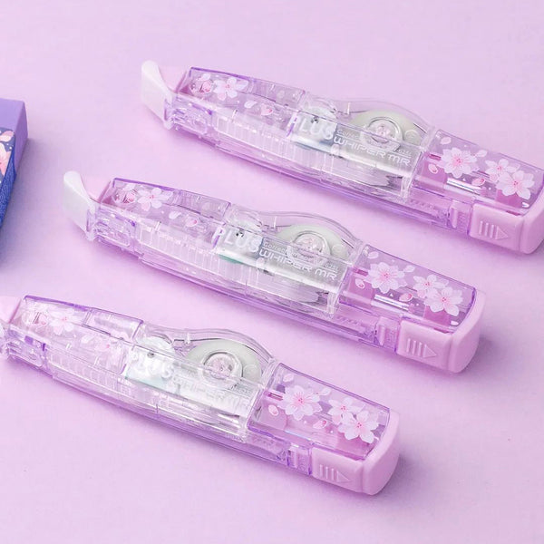 PLUS Whiper Rush Correction Tapes - Falling Sakura Edition