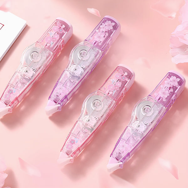 PLUS Whiper Rush Correction Tapes - Falling Sakura Edition