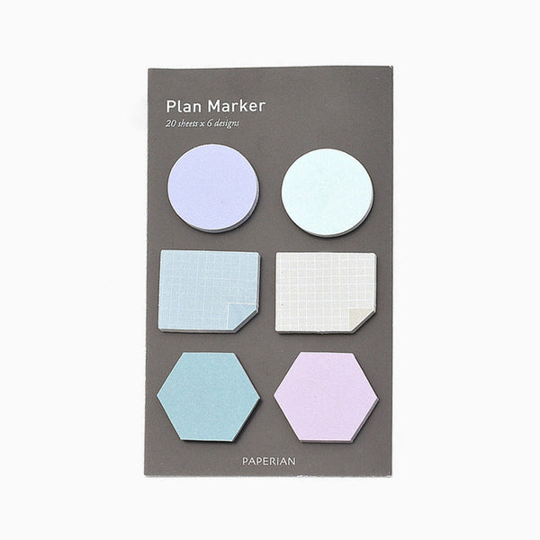 Paperian Monthly & Weekly Sticky Note Set