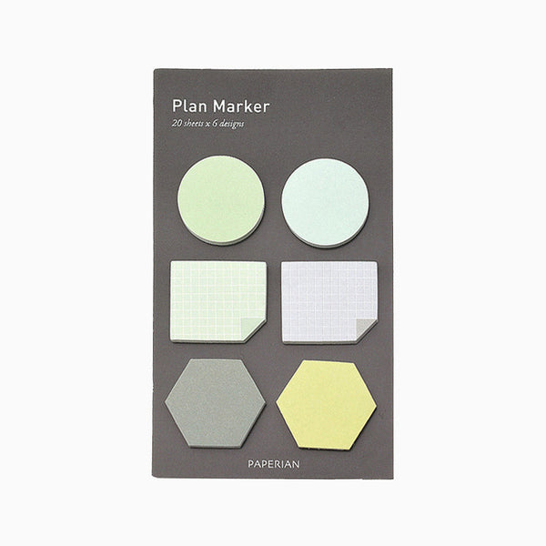 Paperian Monthly & Weekly Sticky Note Set