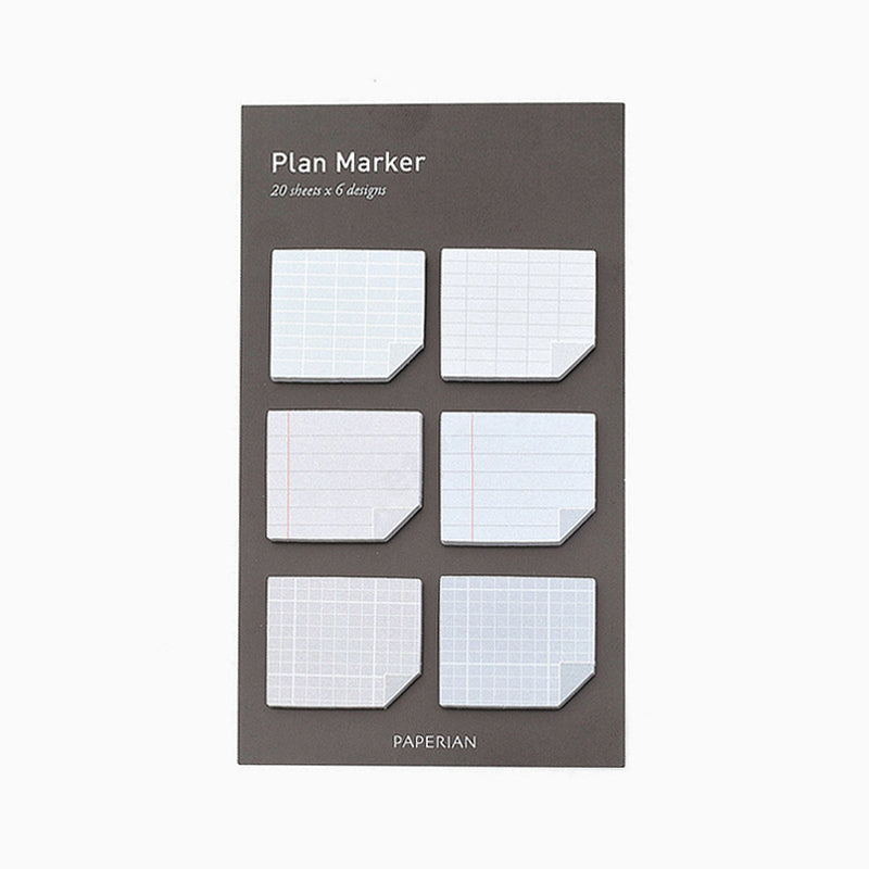 Paperian Large Hexagonal Sticky Notes