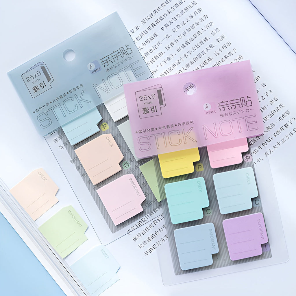 Pastel Colors Sticky Notes | Digital Download