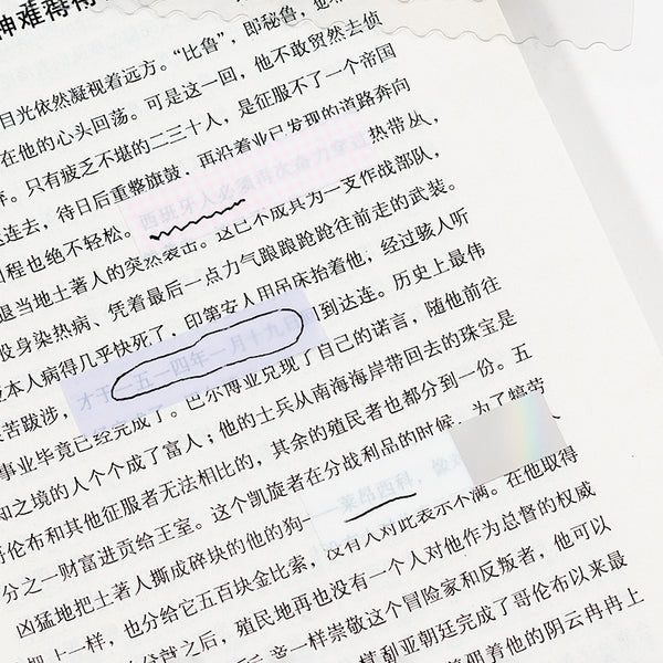 Pastel Color World Index Sticky Notes