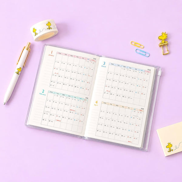 Peanuts Snoopy 2027 Schedule Book - Colorful Friends