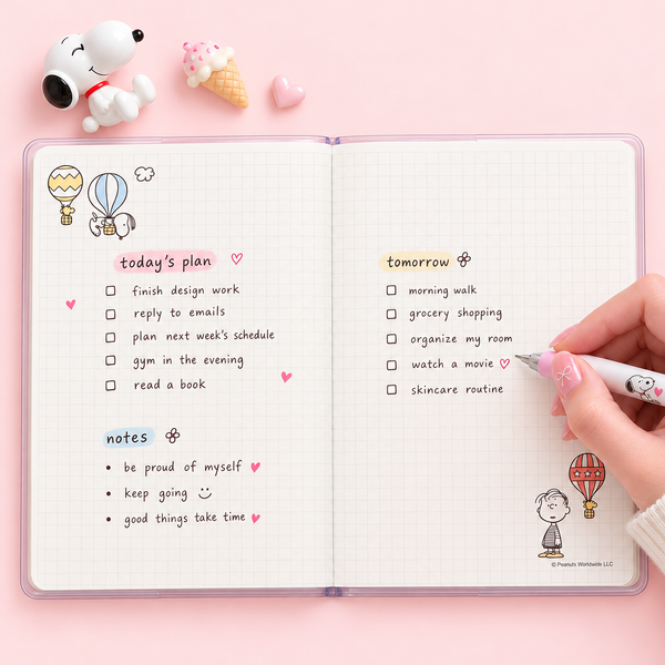 Peanuts Snoopy 2027 Schedule Book - Ice Cream