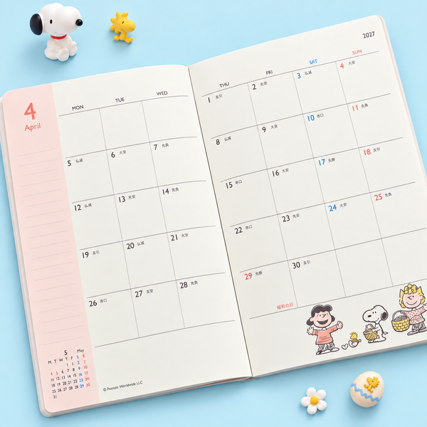 Peanuts Snoopy 2027 Schedule Book - Keep Cool