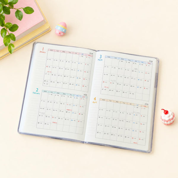 Peanuts Snoopy 2027 Schedule Book - Mint