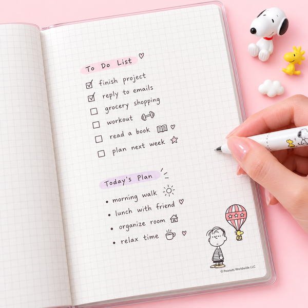 Peanuts Snoopy 2027 Schedule Book - Snoopy & Brother