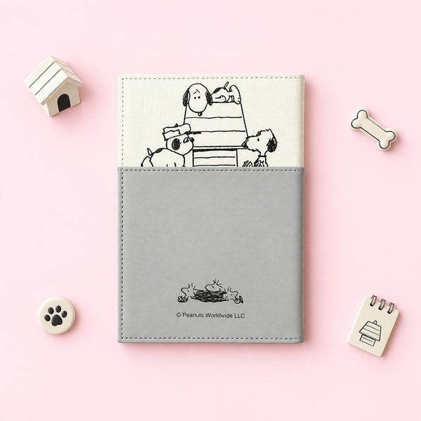 Peanuts Snoopy 2027 Schedule Book - Snoopy & His Friends - Grey