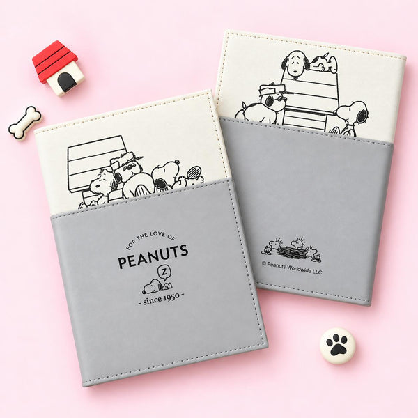 Peanuts Snoopy 2027 Schedule Book - Snoopy & His Friends - Grey