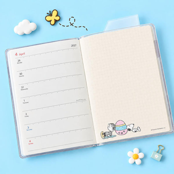 Peanuts Snoopy 2027 Schedule Book - Snoopy & Teddy