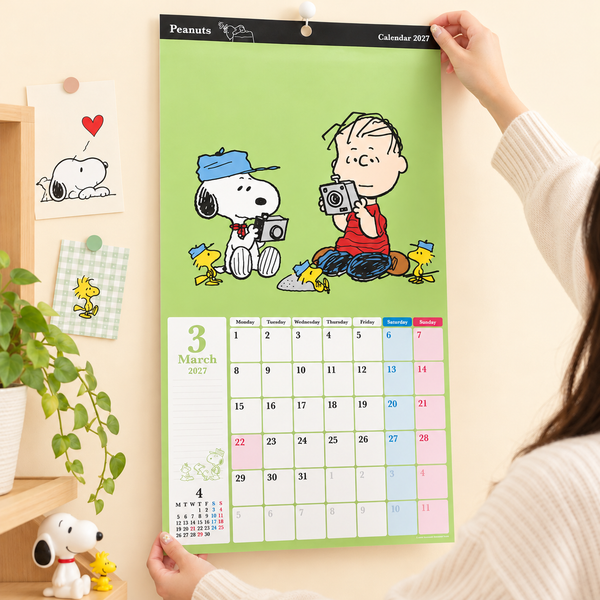 Snoopy 2027 Large Wall Calendar
