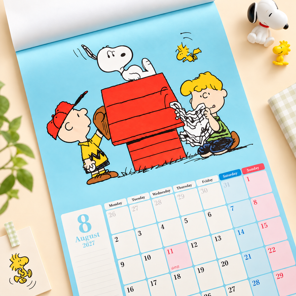 Snoopy 2027 Large Wall Calendar