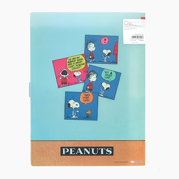 Peanuts Snoopy A4 Folder - Blue