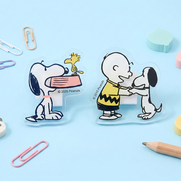 Peanuts Snoopy Acrylic Clip - Vintage Series