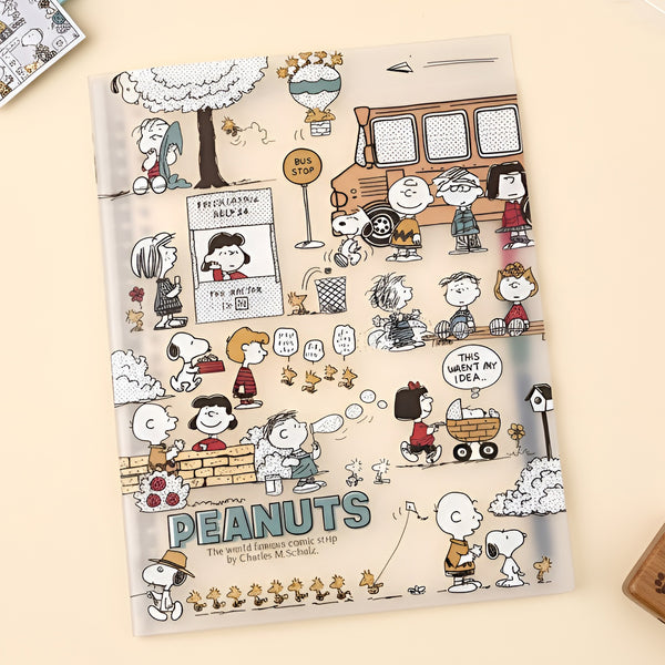 Peanuts Snoopy B5 Binder Notebook - Limited Comics Edition