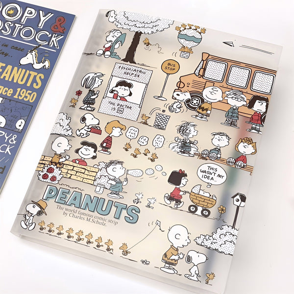 Peanuts Snoopy B5 Binder Notebook - Limited Comics Edition