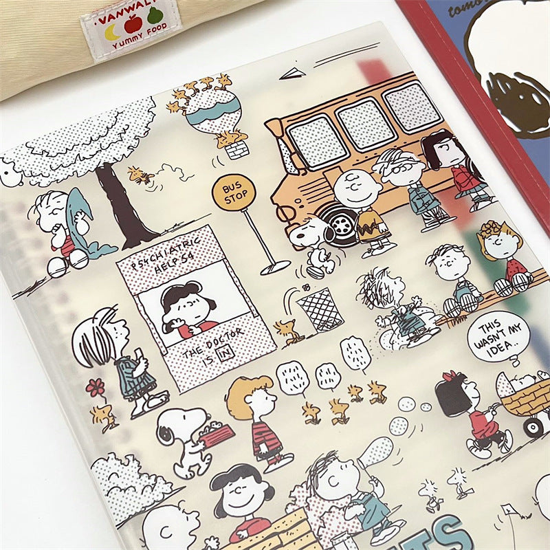 Peanuts Snoopy B5 Binder Notebook - Limited Edition | Kawaii Pen Shop