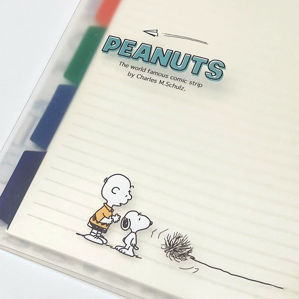 Peanuts Snoopy B5 Binder Notebook - Limited Comics Edition