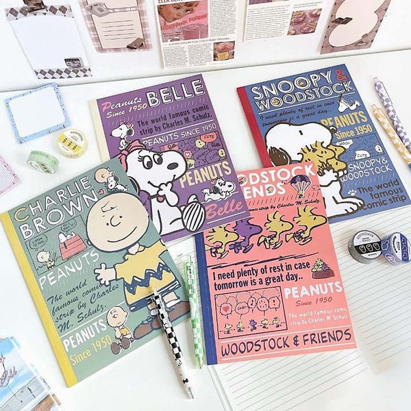 Peanuts Snoopy B5 Notebook - Limited Comics Series