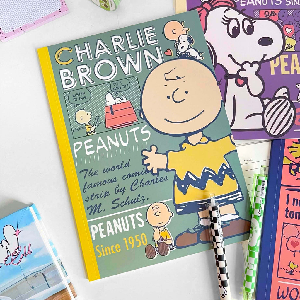 Peanuts Snoopy B5 Notebook - Limited Comics Series | Kawaii Pen Shop