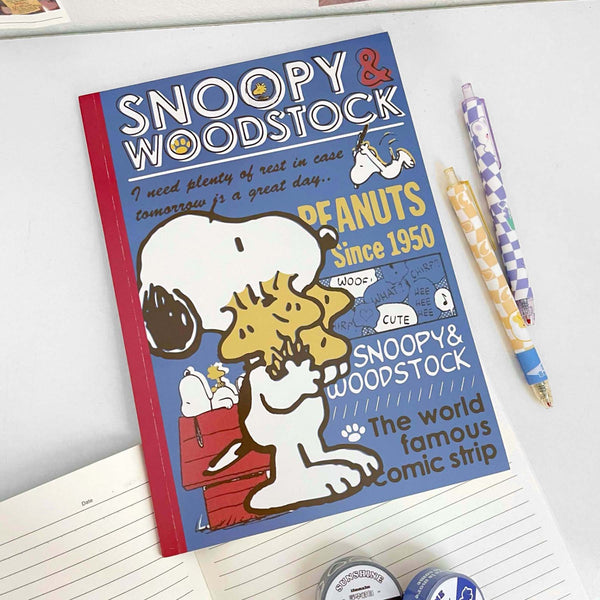 Peanuts Snoopy B5 Notebook - Limited Comics Series