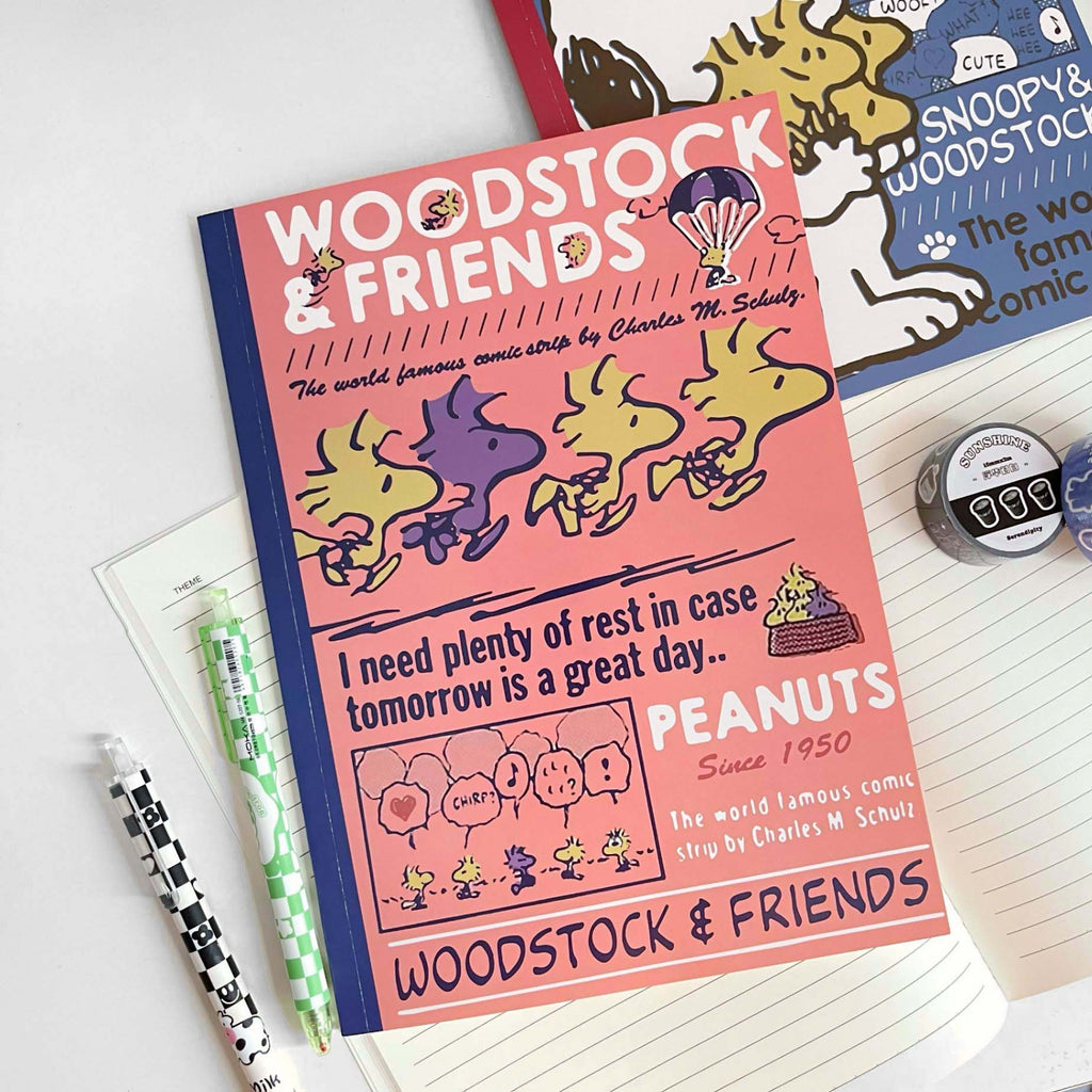 Peanuts Snoopy B5 Notebook - Limited Comics Series | Kawaii Pen Shop