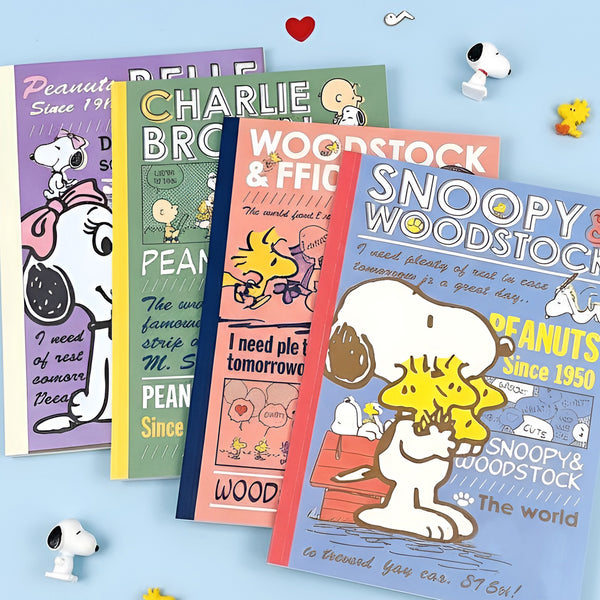 Peanuts Snoopy B5 Notebook - Limited Comics Series | Kawaii Pen Shop