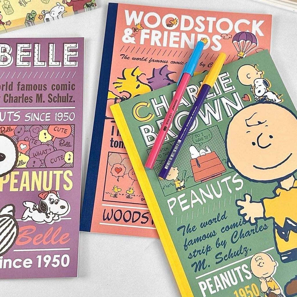 Peanuts Snoopy B5 Notebook - Limited Comics Series | Kawaii Pen Shop