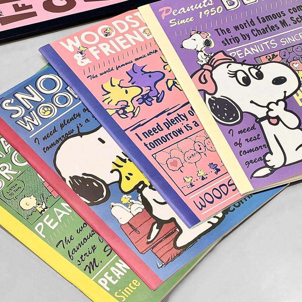 Peanuts Snoopy B5 Notebook - Limited Comics Series