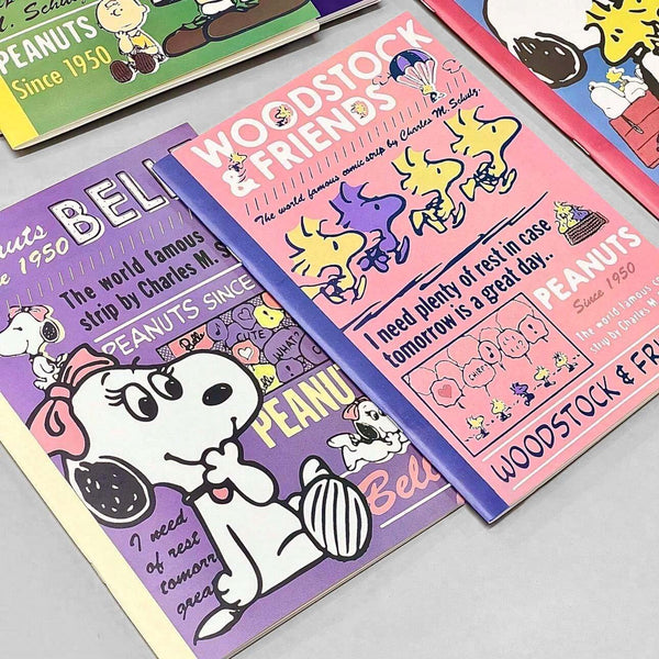 Peanuts Snoopy B5 Notebook - Limited Comics Series