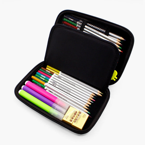 Peanuts Snoopy Hard Shell Pencil Case - Busy Day