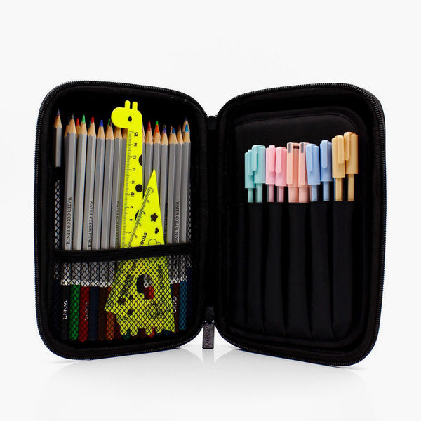Peanuts Snoopy Hard Shell Pencil Case - Busy Day