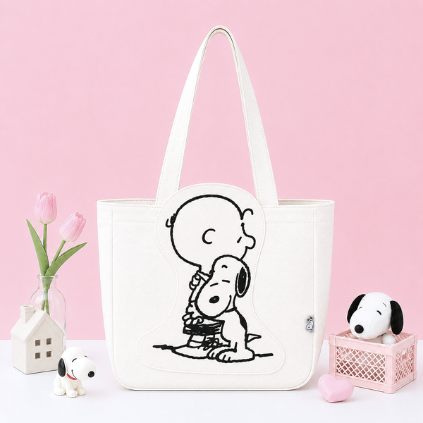 Peanuts Snoopy Canvas Daily Tote