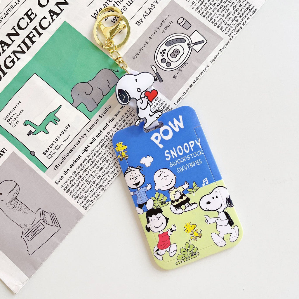 Peanuts Snoopy Card Holder | Kawaii Pen Shop