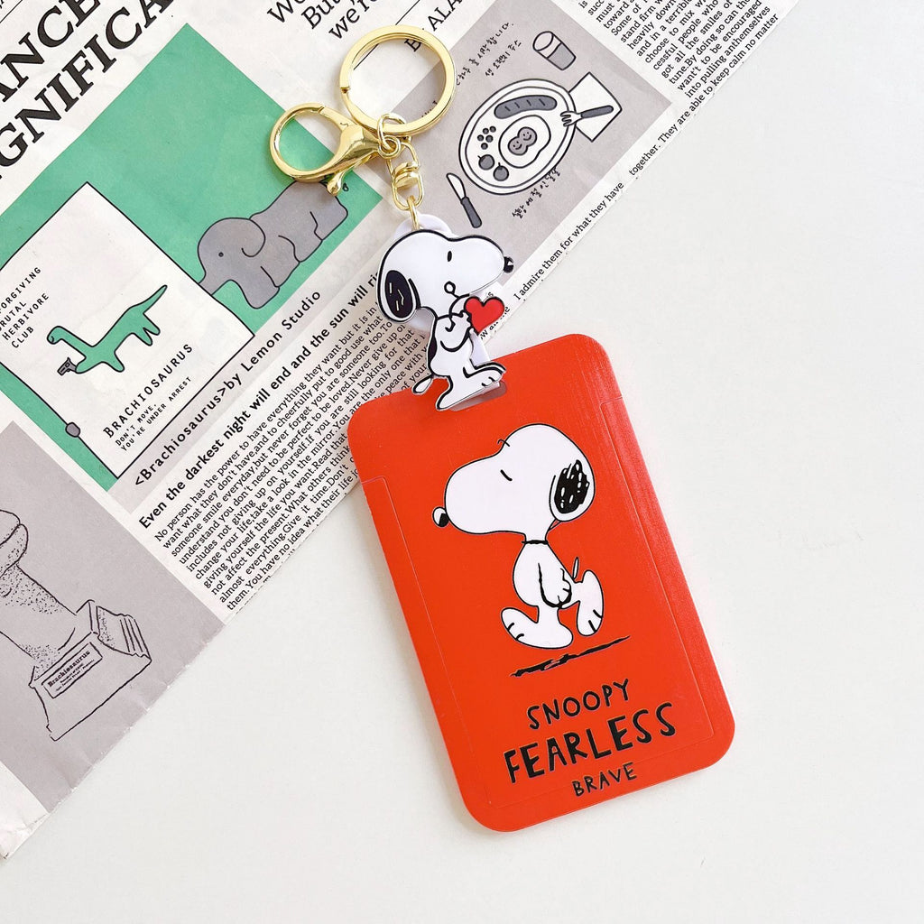 Peanuts Snoopy Card Holder | Kawaii Pen Shop