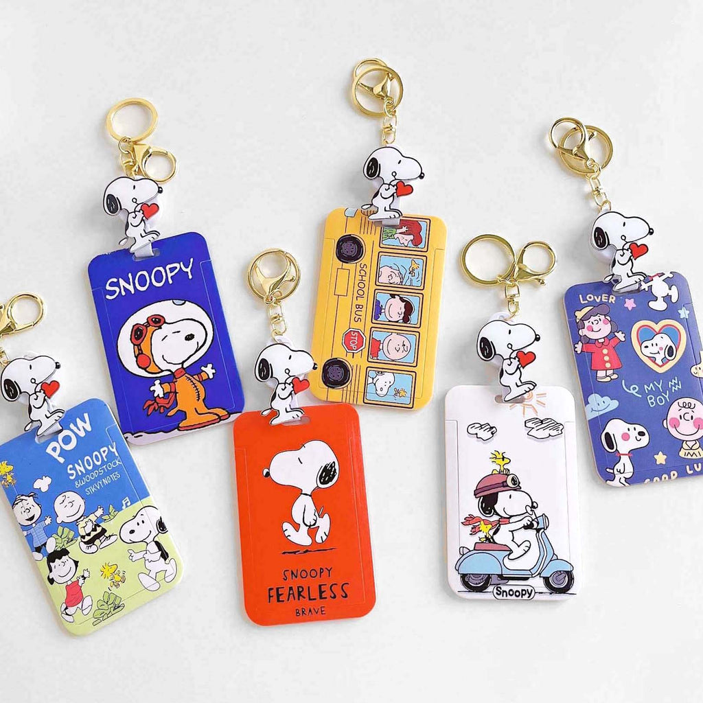 Peanuts Snoopy Card Holder | Kawaii Pen Shop