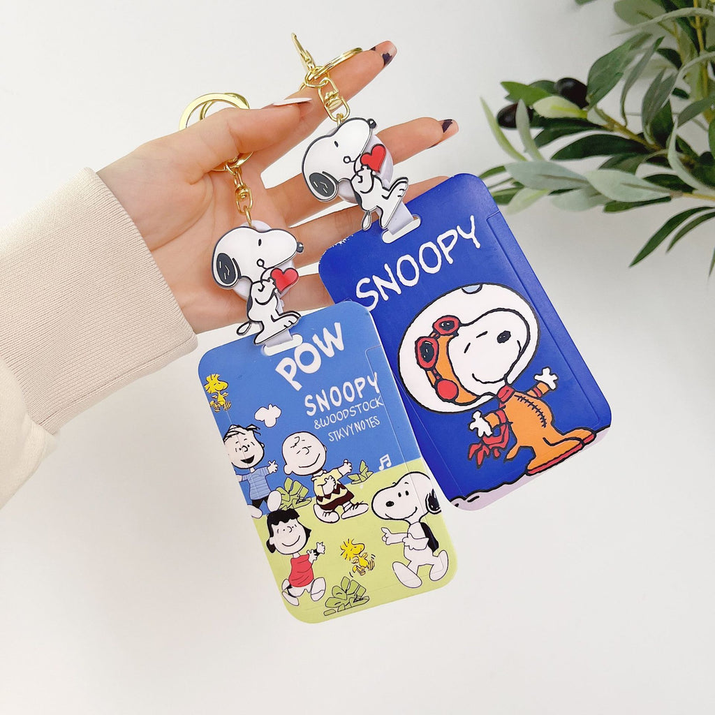 Peanuts Snoopy Card Holder | Kawaii Pen Shop