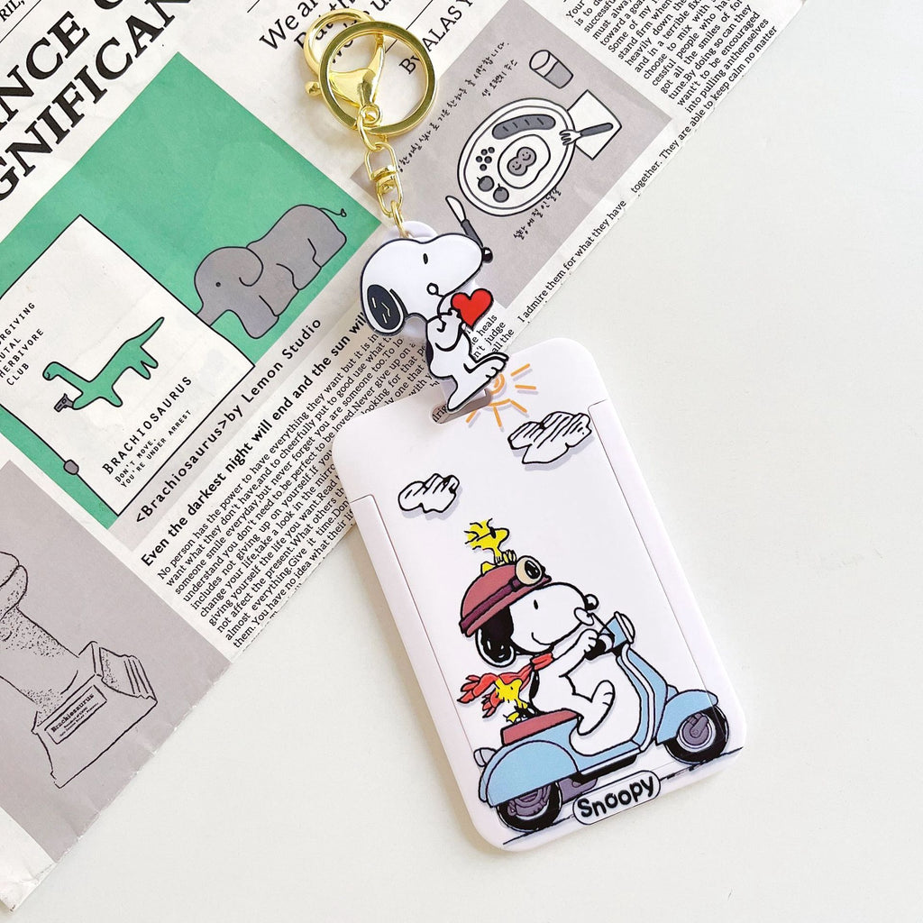 Peanuts Snoopy Card Holder | Kawaii Pen Shop