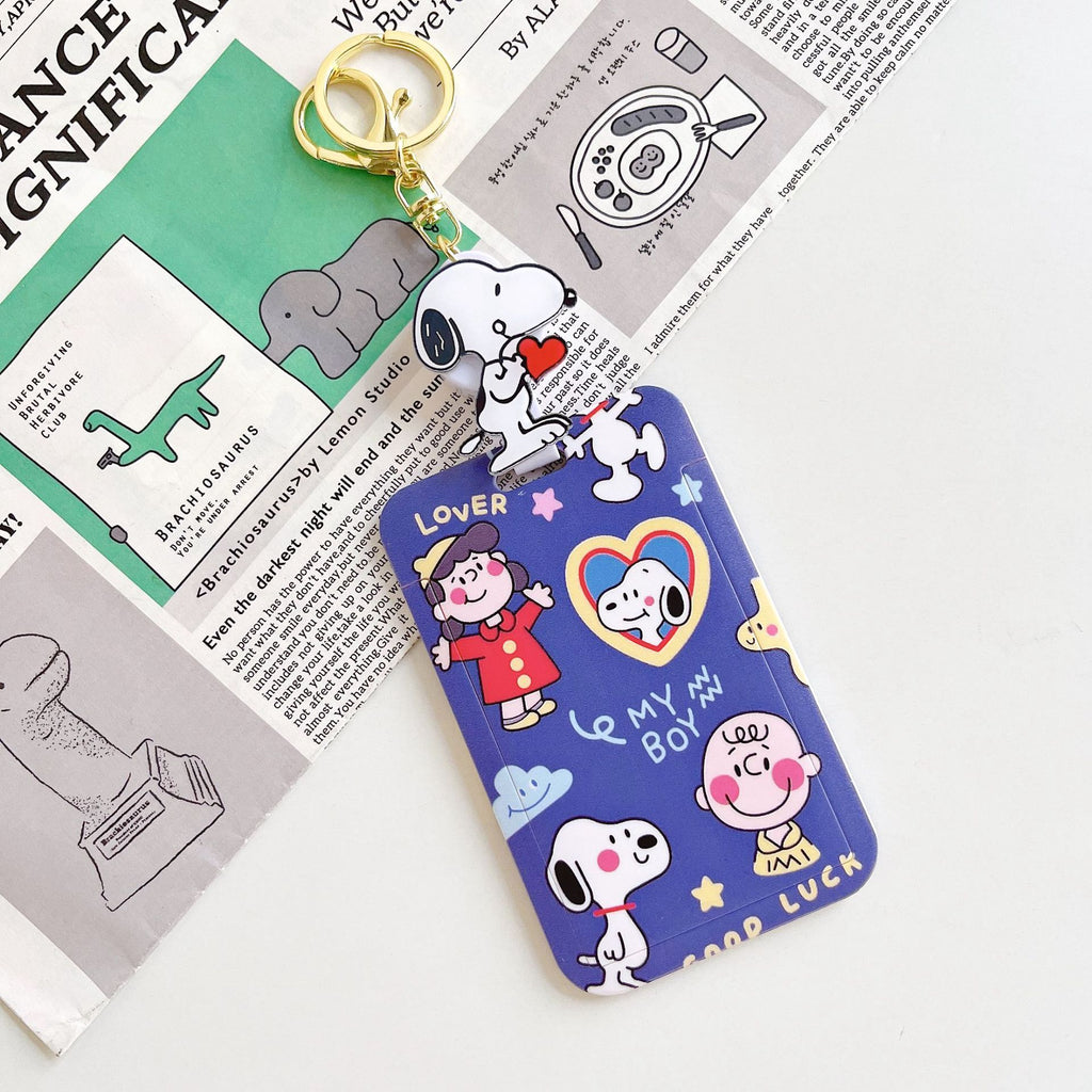 Peanuts Snoopy Card Holder | Kawaii Pen Shop