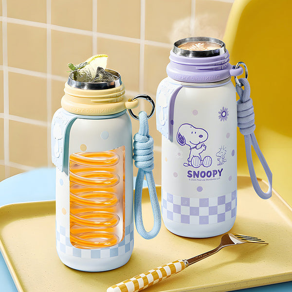 Peanuts Snoopy Detachable Cap Travel Mug