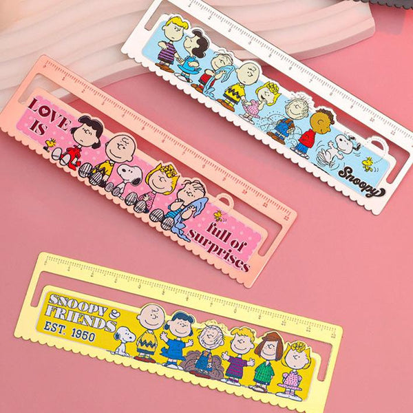 Peanuts Snoopy Die-Cut Bookmark Ruler