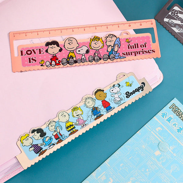 Peanuts Snoopy Die-Cut Bookmark Ruler