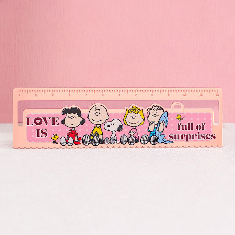 Snoopy Ruler Peanuts Snoopy Die-Cut Bookmark Ruler | Kawaii Pen Shop