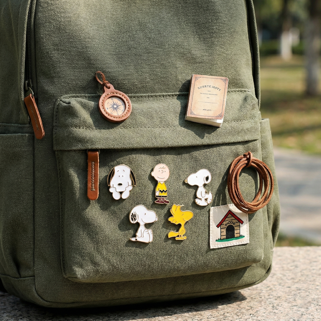 Peanuts Snoopy Enamel Pin | Kawaii Pen Shop