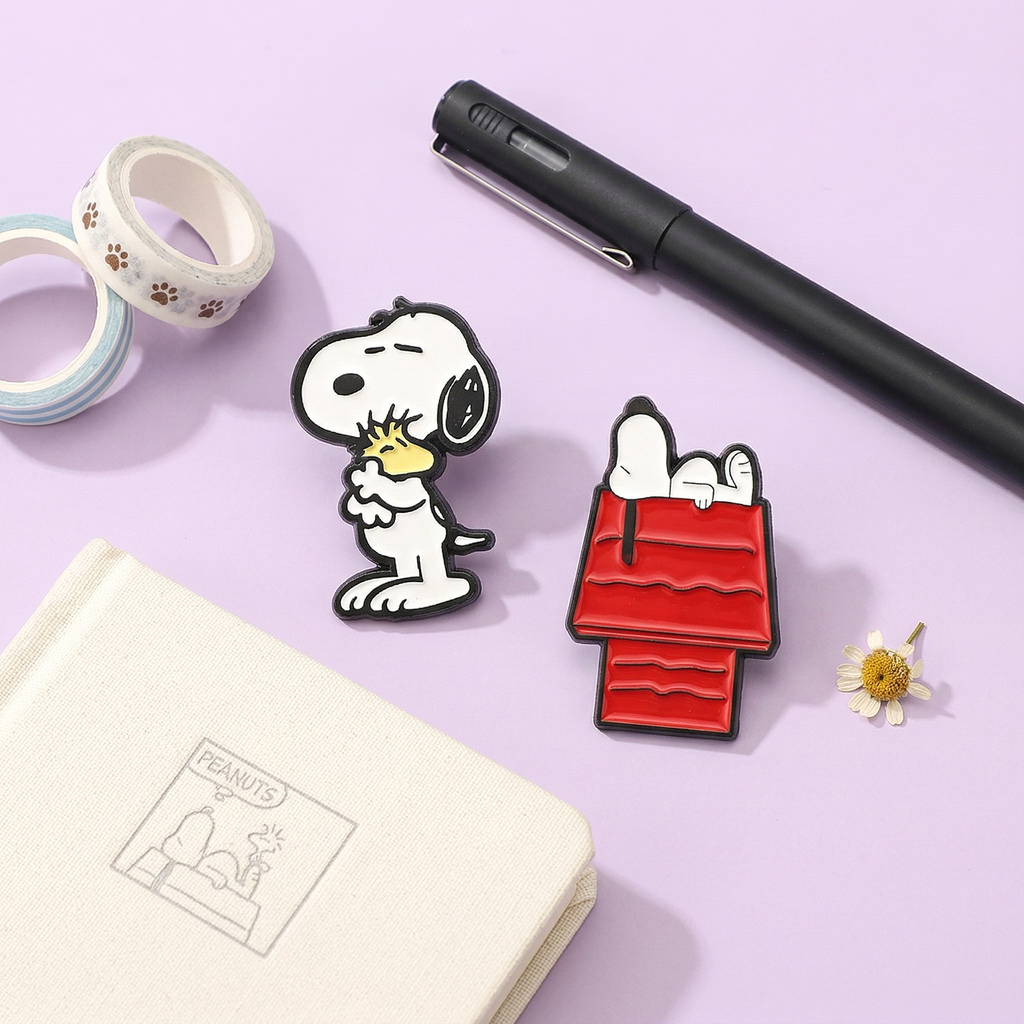 Peanuts Snoopy Enamel Pin | Kawaii Pen Shop