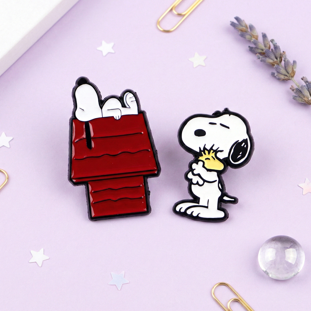 Peanuts Snoopy Enamel Pin | Kawaii Pen Shop