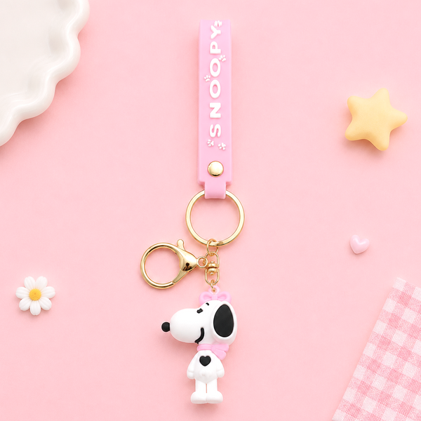 Peanuts Snoopy Figure Keychain