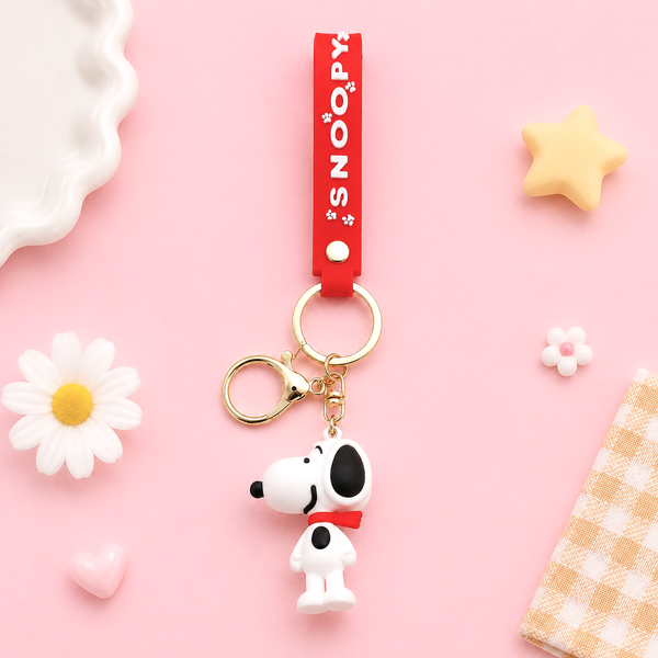 Peanuts Snoopy Figure Keychain